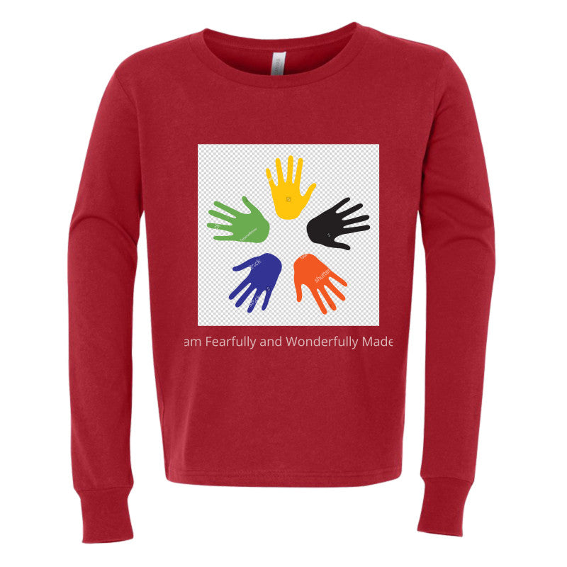 Bella + Canvas Youth Jersey Long Sleeve Tee