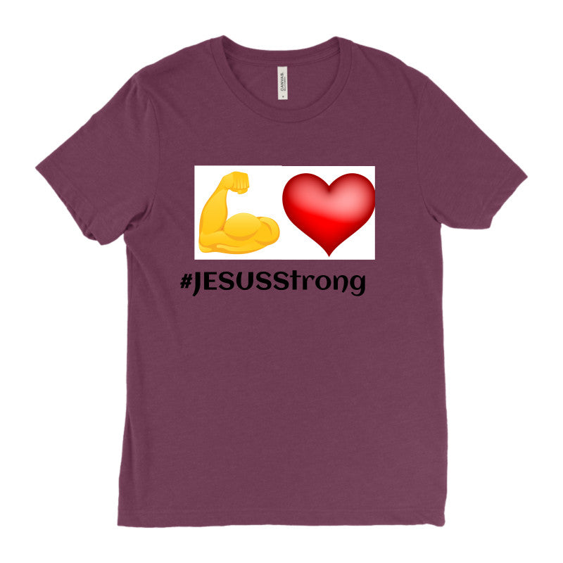 A More Vibrant Blend of Colors and Intent #JESUSStrong Bella + Canvas Unisex Triblend T-shirt