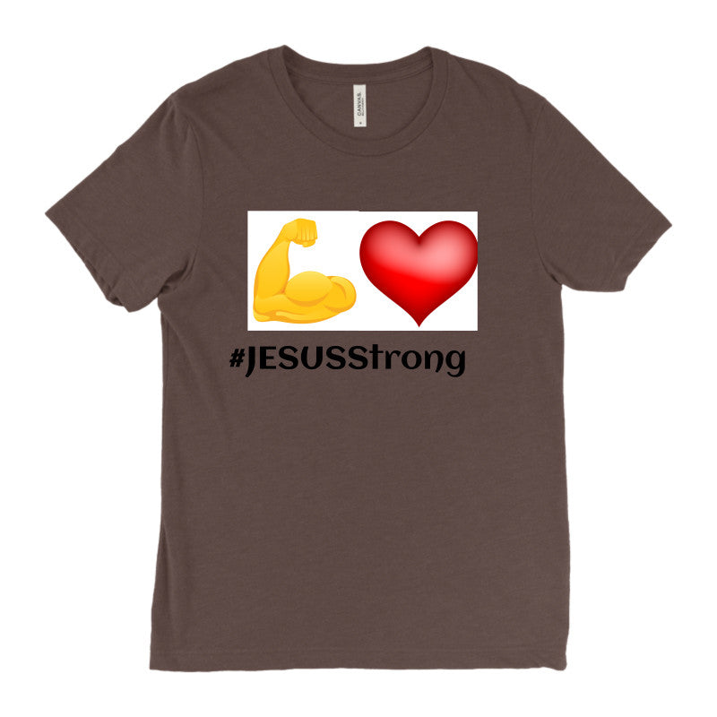 A More Vibrant Blend of Colors and Intent #JESUSStrong Bella + Canvas Unisex Triblend T-shirt