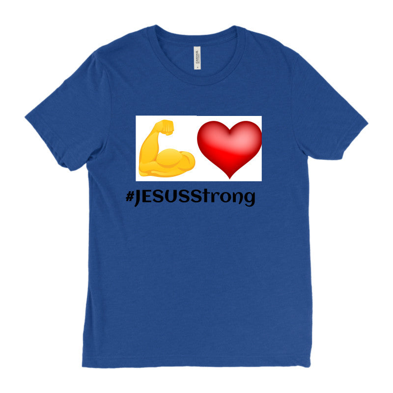 A More Vibrant Blend of Colors and Intent #JESUSStrong Bella + Canvas Unisex Triblend T-shirt