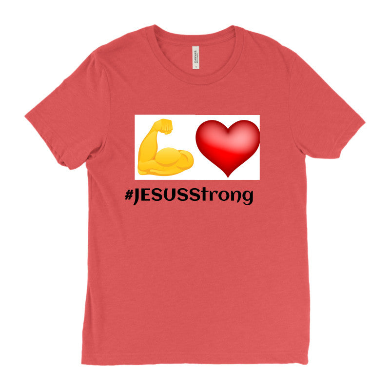A More Vibrant Blend of Colors and Intent #JESUSStrong Bella + Canvas Unisex Triblend T-shirt