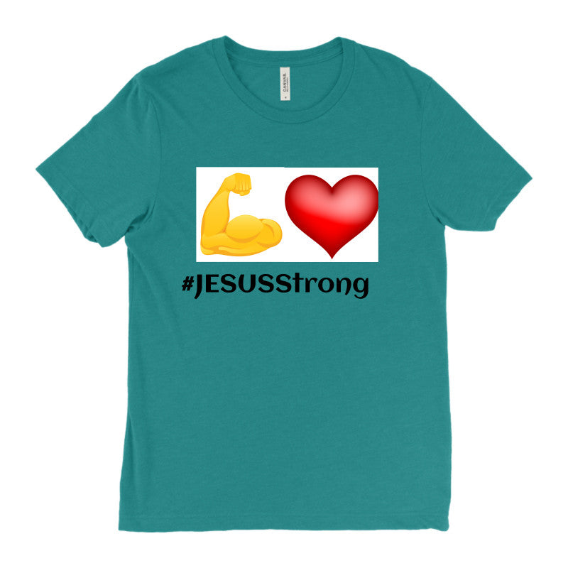A More Vibrant Blend of Colors and Intent #JESUSStrong Bella + Canvas Unisex Triblend T-shirt