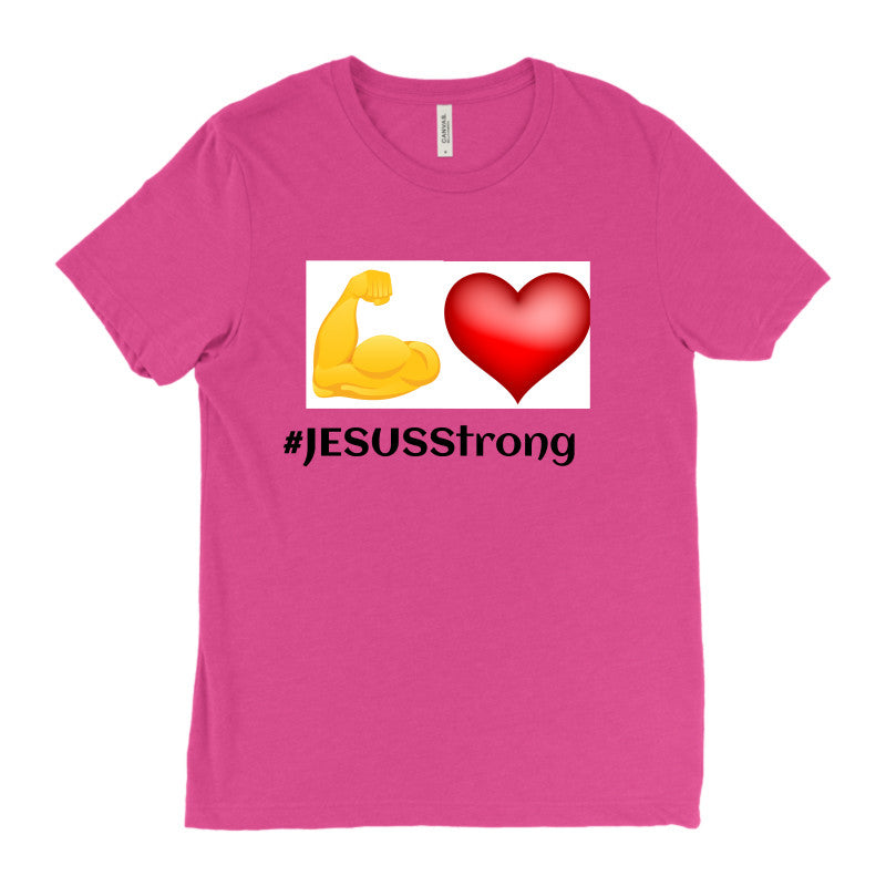 A More Vibrant Blend of Colors and Intent #JESUSStrong Bella + Canvas Unisex Triblend T-shirt