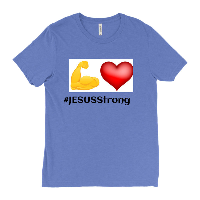 A More Vibrant Blend of Colors and Intent #JESUSStrong Bella + Canvas Unisex Triblend T-shirt