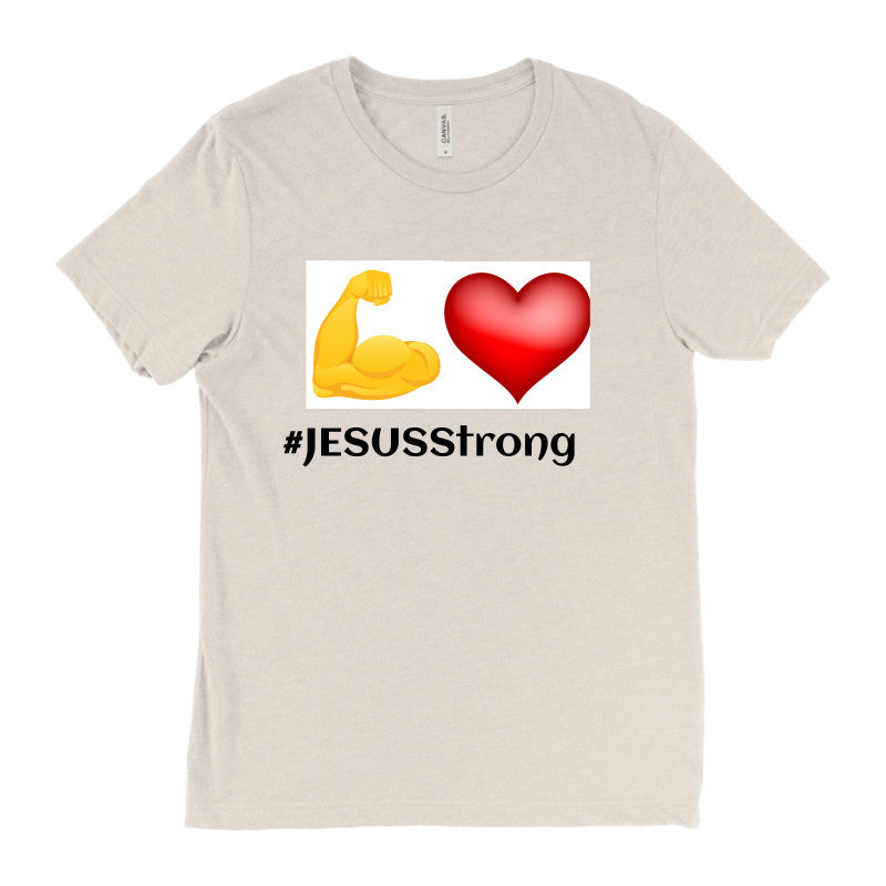 A More Vibrant Blend of Colors and Intent #JESUSStrong Bella + Canvas Unisex Triblend T-shirt