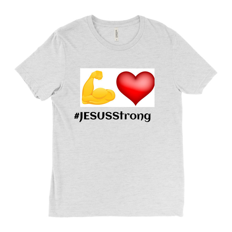 A More Vibrant Blend of Colors and Intent #JESUSStrong Bella + Canvas Unisex Triblend T-shirt
