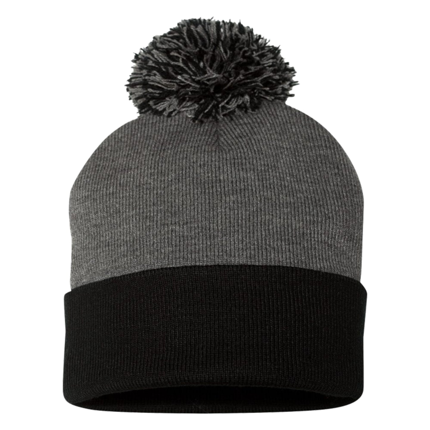 Pom-Pom 12" Knit Beanie