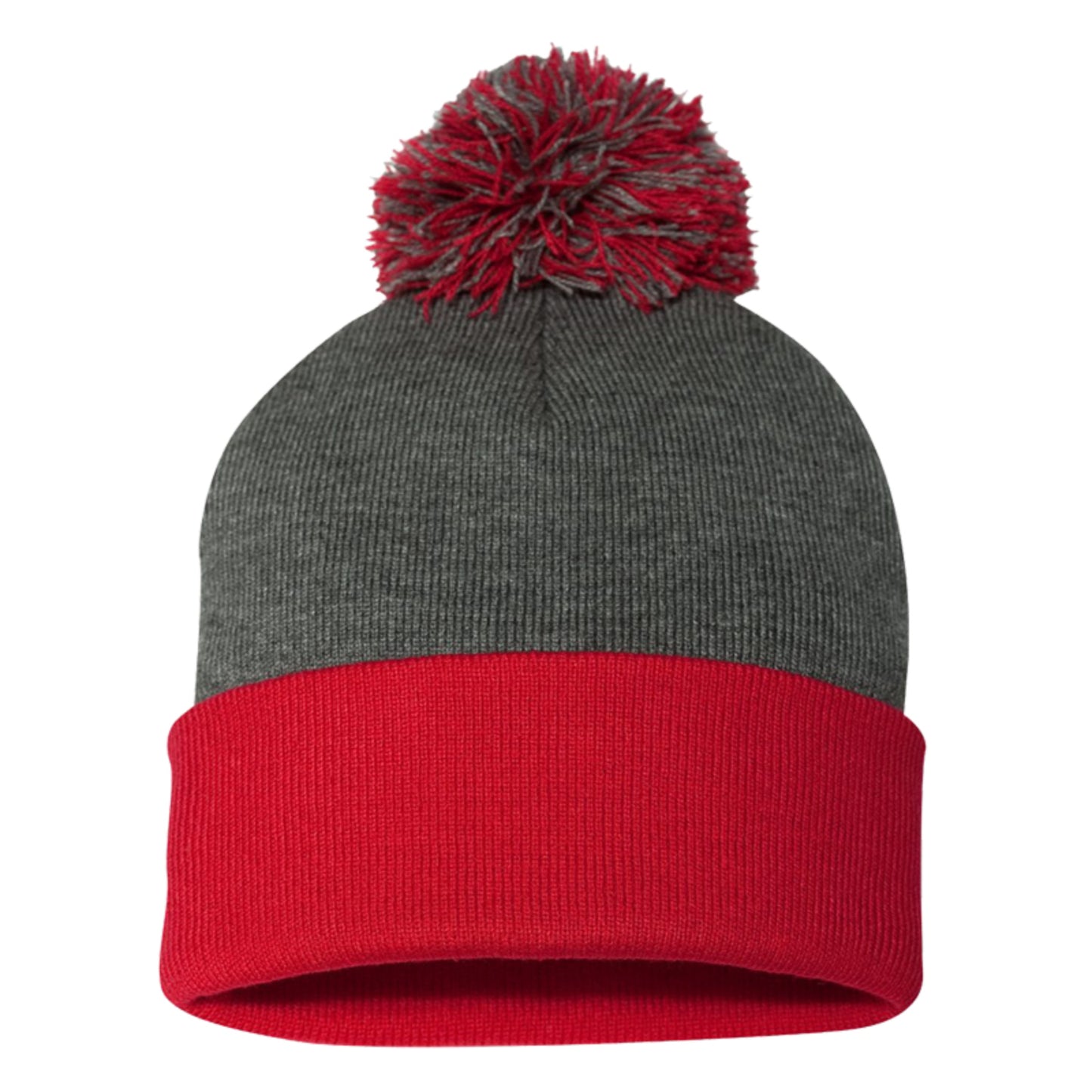 Pom-Pom 12" Knit Beanie