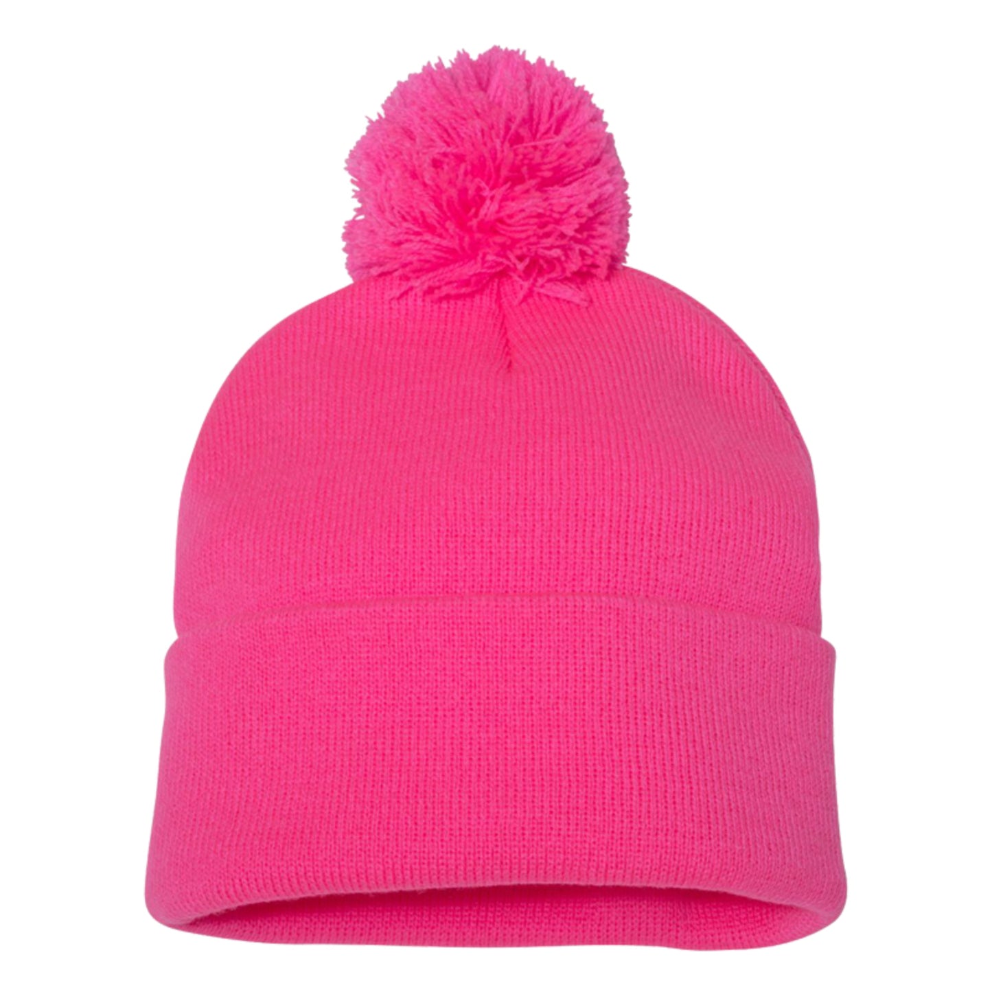 Pom-Pom 12" Knit Beanie